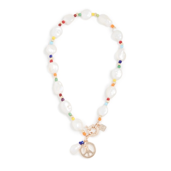 Dannijo Paz Freshwater Pearl Necklace NWT - Picture 8 of 16